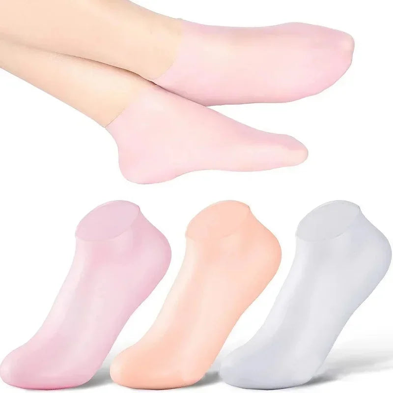 Meias de Silicone Hidratantes - Prazerosas e Confortáveis - Frete grátis - Oferta relâmpago